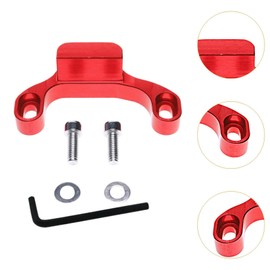 Ronyme Manual Shifter Stop Aluminum Alloy Professional Red Anodized Manual Gear Shift Stop for WRX Outback Legacy Accessories