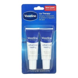 Vaseline Protector Labial Avanzado Lip Balm 2 Unidades 10g - Hidratación y Protección Intensa