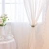 Zerodeko 2PCS Magnetic Curtain Tiebacks Drapery Holdbacks Curtain Ties for