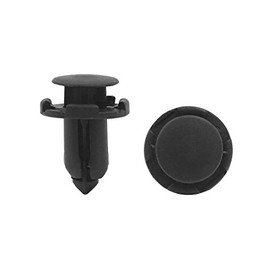 sourcingmap 50pcs 9mm Hole Splash Guard Fastener Retainer Clip for Bumper Fender