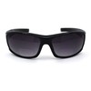 Mens Rectangular Warp Plastic Sport Bi-focal Reading Lens Sunglasses Shiny