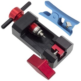 Herramienta de inserción de destornillador de aguja mejorada, herramienta de inserción de manguera hidráulica para bicicleta con cortador de manguera hidráulica, herramienta de instalación de banjo de oliva