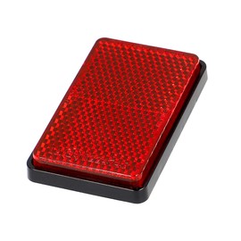 Amon 6961 Rear Reflector (Corner), Compatible with Car Inspections, E-Mark Certified, Approx. 1.8 x 2.6 inches (45 x 65 mm), Thickness Approx. 0.4 inches (11 mm), For Improved Night Visibility