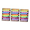 jojofuny 3 Boxes Dust Colorful Hexagonal Chalks for Art Projects