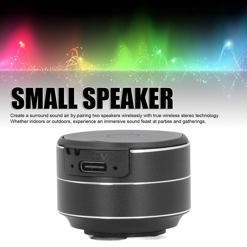 Yunseity Music Player, Multifunctional Lightweight Aluminum Alloy Bone Conduction Speaker
