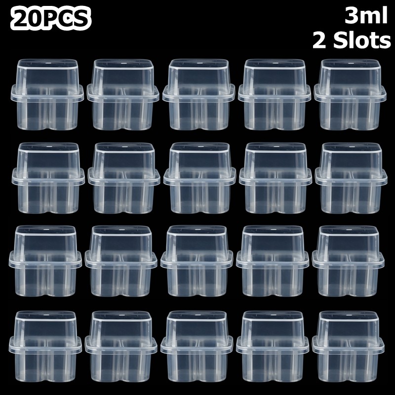 OrganiMax Refrigerator Storage Box – Peptide Vial Freezer Tube Container,