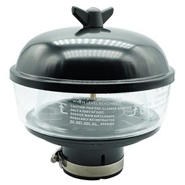 Dsnaduo Air Pre-Cleaner Assembly 2.50" Inlet OD 7" Bowl Fits Universal Tractor Ford/New Holland, Massey Ferguson, Replace D3NN9A660E