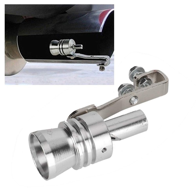 Turbo Sound Whistle, Trumpet Type Universal Exhaust Pipe Tailpipe BOV