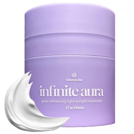 Bohemia Skin Infinite Aura Barrier Repair Moisturizer – Hyaluronic Acid & Ceramide Face Cream with Beta-Glucan Redness Relief, Copper Peptides Firming, for Dry, Sensitive Skin, Day & Night, 1.7 fl oz