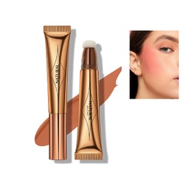 Qwesure Xixi Highlighting Rouge Stick Pearlescent Natural Highlighter Shimmering Long Hold Liquid Contours Bronzing Makeup Stick (3)