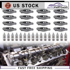 VEHITO Set of Lifters Rocker Arms 32pcs For Dodge 2002-2012 Ram 1500 3.7/4.7L