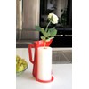 Yahata Kasei Sceltevie VERTU DE CARAFE Kitchen Paper Holder, Red