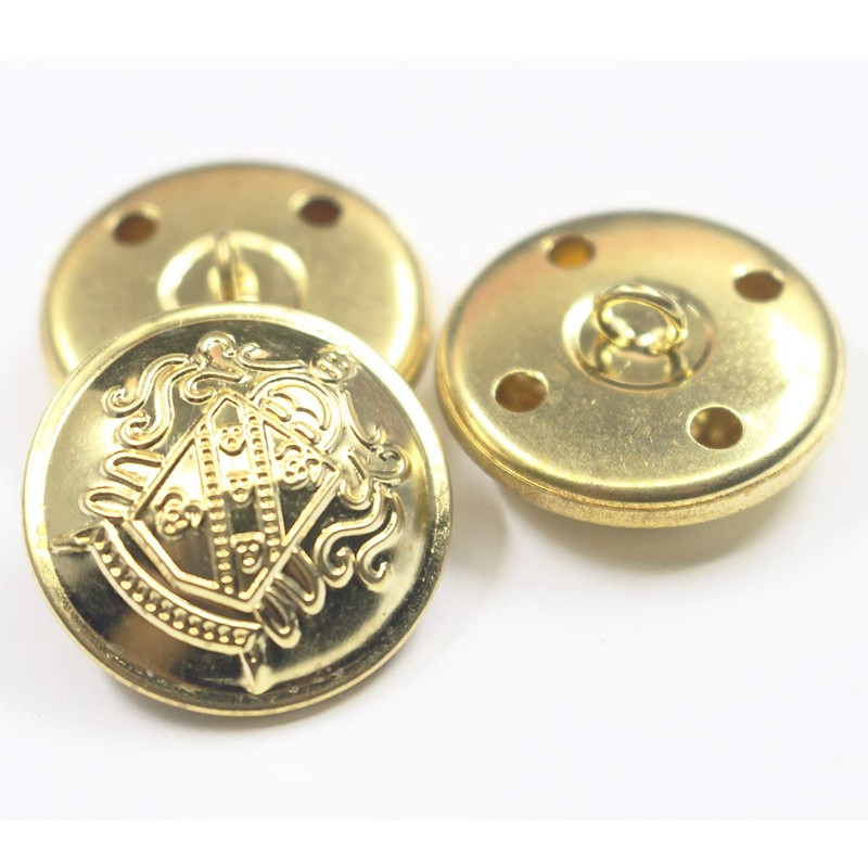 KENDANY 14 Piece Metal Blazer Button Set - for Blazer,