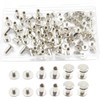 CEEYSEE Pack of 100 (50 Set) Book Screws Set M5