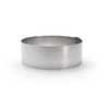DE BUYER 3040.02 Pastry Ring, Stainless Steel, Grey, 18 cm