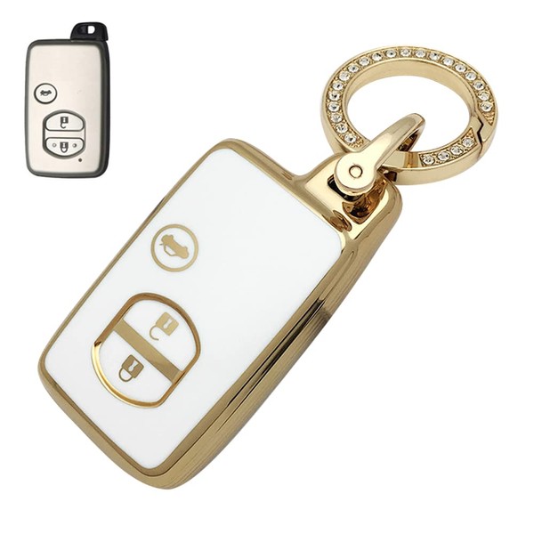 Key Case for Toyota, Smart Key Case, Key Cover, TPU,