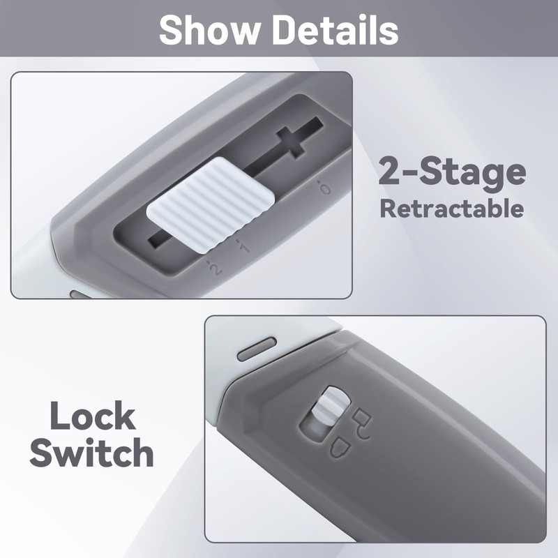 Steelite Mini Ceramic Box Cutter, 2-Stage Retractable Box Opener, Mini