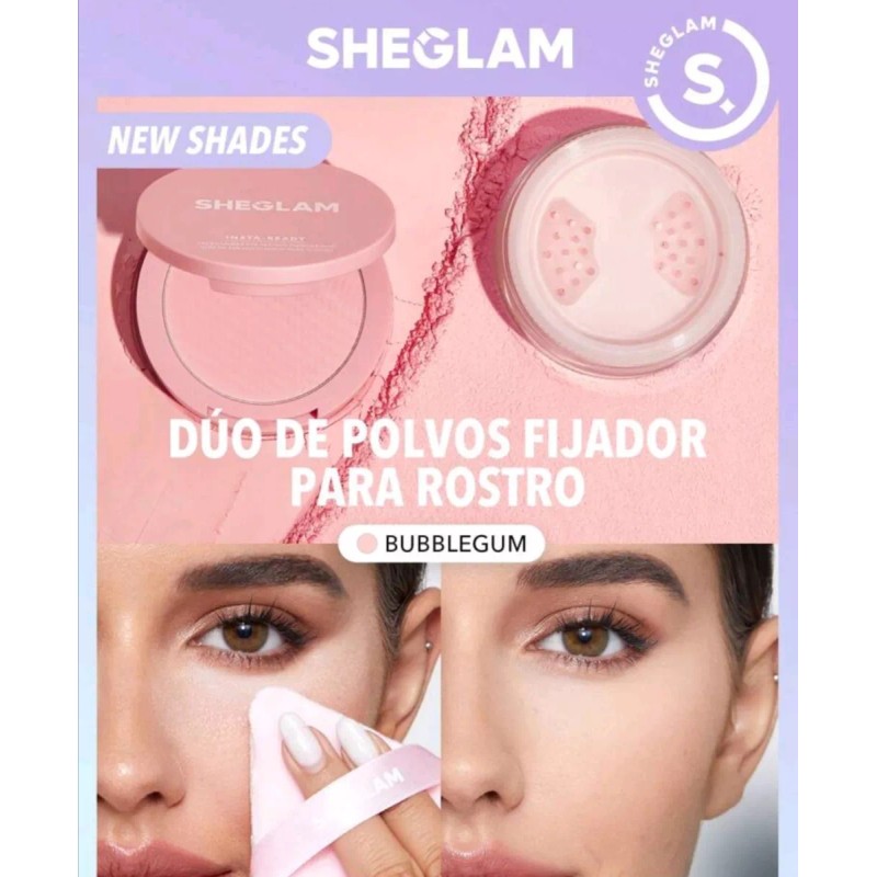 Sheglam Polvo Traslucido 2 En 1 Sellador De Maquillaje Kenia