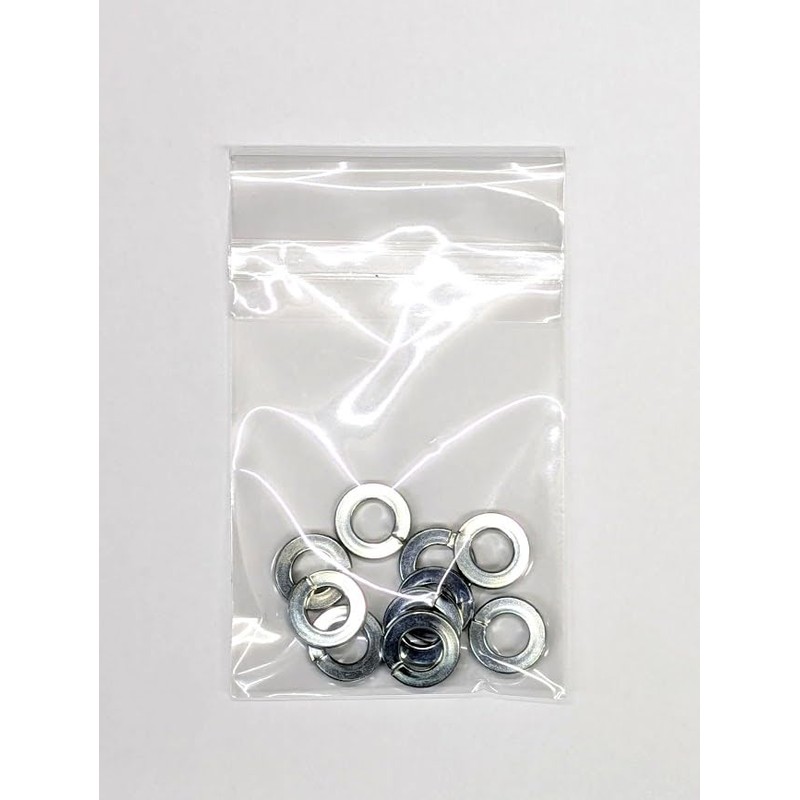 M6 Spring Washers (JIS2) No. Uniqlo Plating, Pack of 10