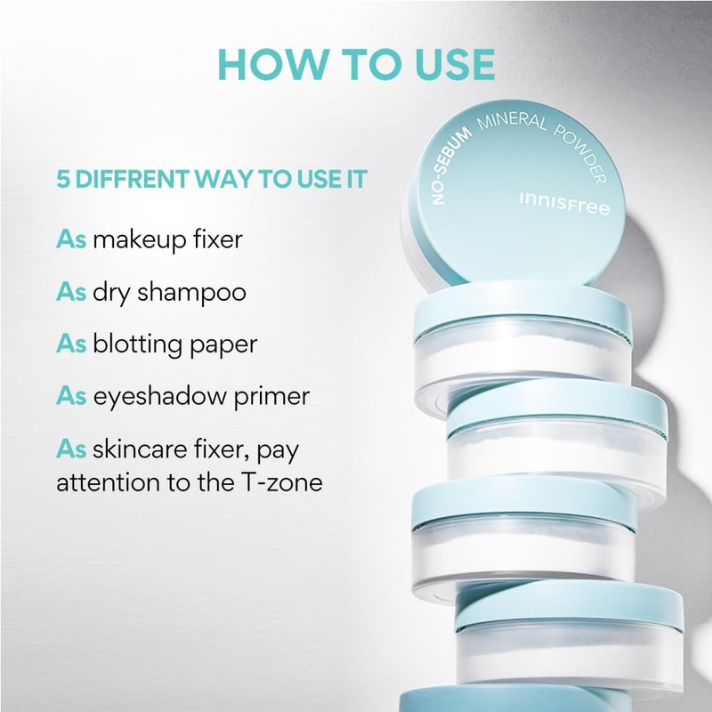 INNISFREE No Sebum Mineral Powder 0.2 oz (5 g)