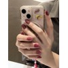 Purple Berry Handmade Nail Tips - Coffin Egg / 퍼플