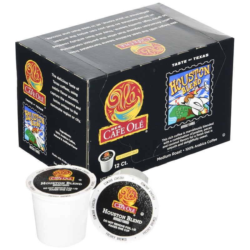 Cafe Ole Taste of Texas Houston Blend 12 Count Single