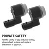 Hoypeyfiy 2PCS 28438-4EA0A Front & Rear PDC Parking Reverse Sensor