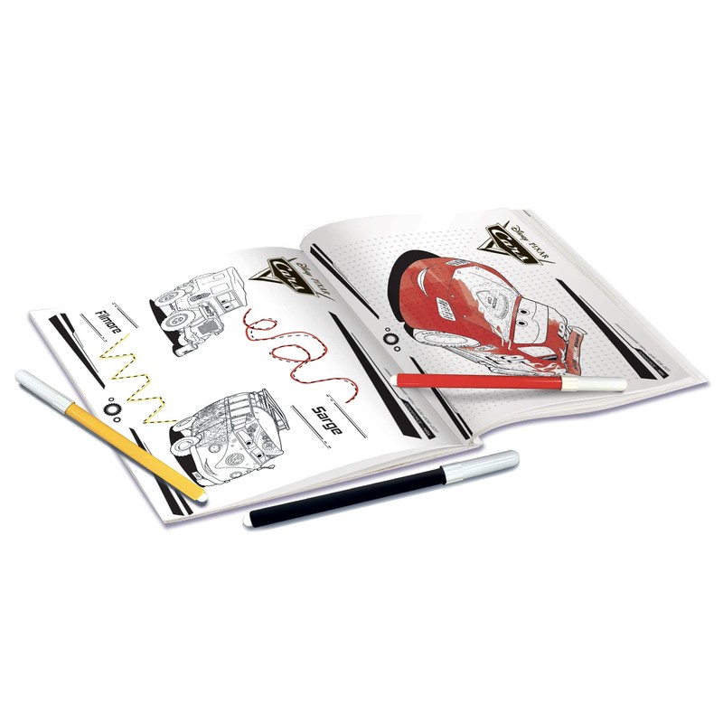 Liscianigiochi- Topolino Cars Pocket Drawing School, Colore, 92208