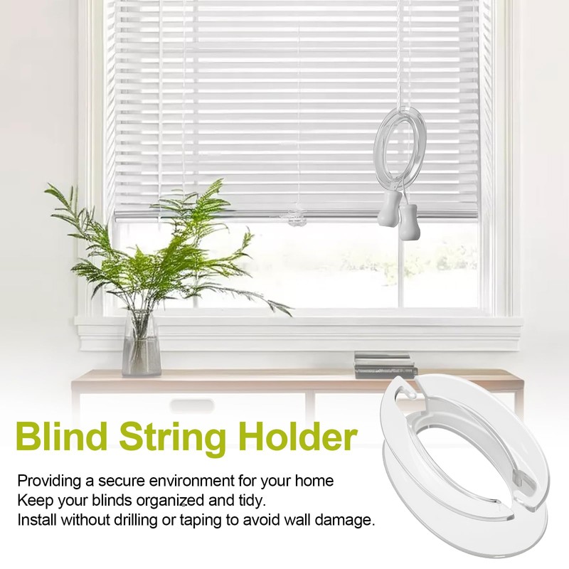 Window Blind Cord Winder, Safety Baby Proof Blind Cord Holder