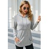 Women's Nursing Hoodies Maternity Breastfeeding Tops Long Sleeve Pregnancy Sweatshirt(Light