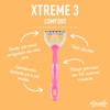 Wilkinson Sword Xtreme 3 Comfort Einweg-Haarschneider, 3 flexible Blätter, mit