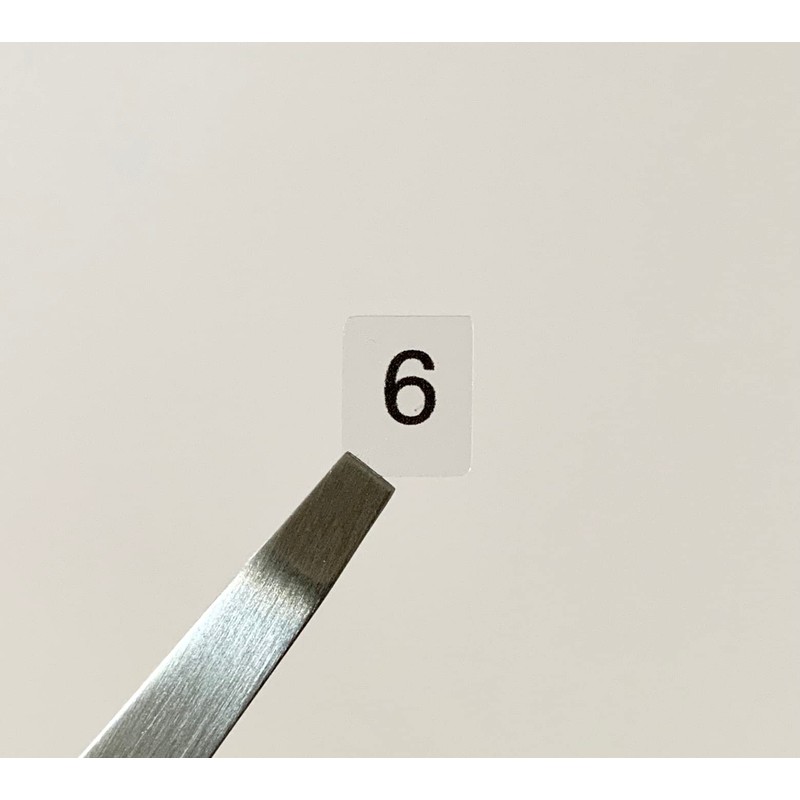 CookerStickers UK Replacement Oven Stickers. Black on Transparent PVC