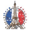 Iconic Puzzles, Tour Eiffel , 100% eco-sustainable wooden puzzle, size