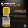 ELEGRP Lighted 15 Amp 125 Volt NEMA 5-15R 2 Pole