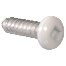 Hillman 35242 Pan Head Square Drive Sheet Metal Screw 10 x 3/4 60-Pack,White