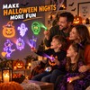 Halloween Finger Projector Lights, 36PCS LED Party Favors for Kids,