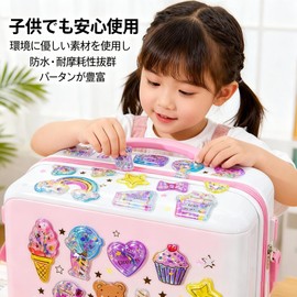 Racvofy Water Seal Stickers with Water Inside, Cute 3D 2-Piece Stickers for Notebook Decoration, Attachable Decoration with Tweezers, Water-Infused, Reward and Encouragement Stickers for Diary