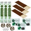 Patchouli Incense Sticks & Incense Cones Combo Pack - 60