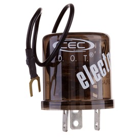 CEC Industries EF33RL 12V Heavy Duty 3-Pin Electronic Flasher Relay for LED and Incandescent Bulbs (1-Pack)