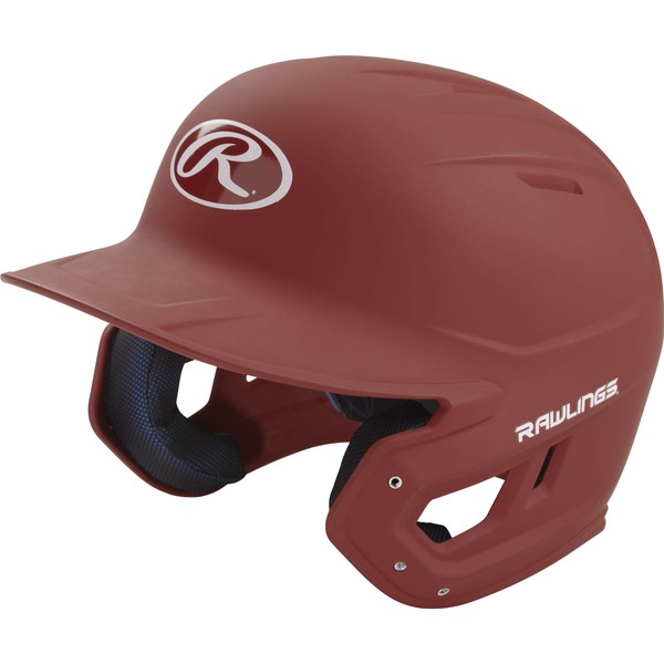 Rawlings | MACH Batting Helmet | Matte Cardinal | Junior