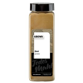 Ubena Zimt gemahlen 500 g Zimt-Gewürz Zimtpulver, Gewürz für Zimtschnecken und Kuchen, Weihnachtsgewürz, Menge: 1 Stück