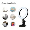 6inches RGB LEDs Selfie Ring Light with Clamp USB Operated