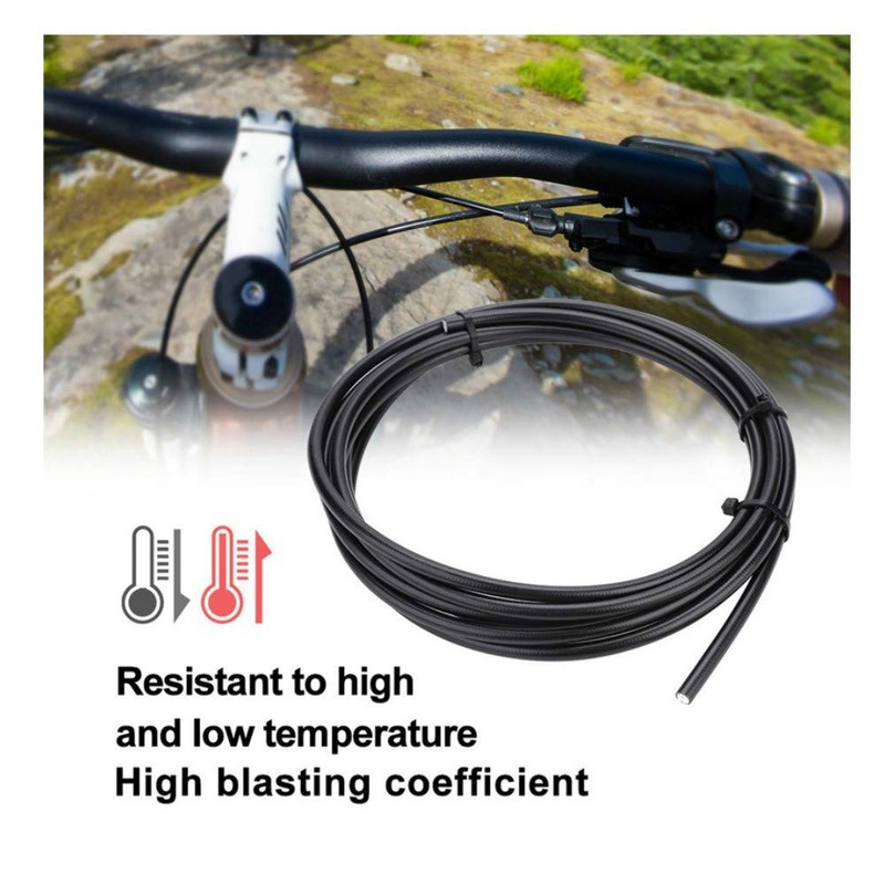 3000mm Bicycle Hydraulic Brake Hose Kit & 4 Sets Olive