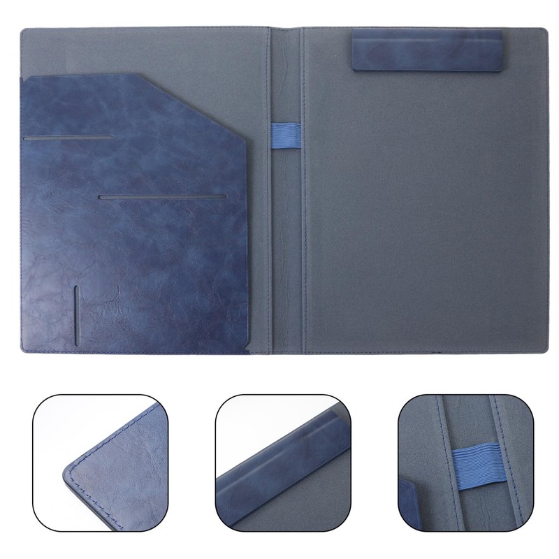 Operitacx Business Portfolio Organizer Leather Interview/Letter Size Document Women Men