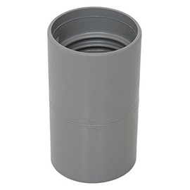 Flexaust 03100240 Genesis PVC Double Threaded Hose Connector for Series Commercial, FLX Plus, Uni-Loop, UT and Dips 1.5" Vacuum Hoses