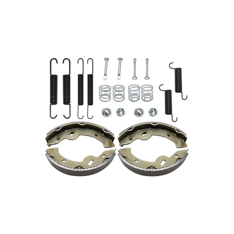 Aootiver Replacement for Brake Shoes Springs Pins Kit E-Z-GO Medalist/TXT/RXV/Workhorse