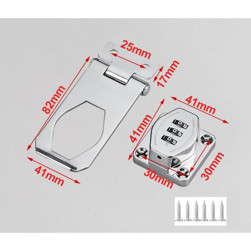 Password Code Door Bolt Container Lock Room Door Lock Furniture