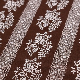 St. John's Core Cushion 19 x 19 cm Flower Brown Small Grain Cushion as Heat Cushion and/or Cooling Compress