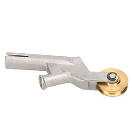 5mm Weld Tip Floor Welding Nozzles,Round Mouth PVC Hot Air Welding Gun Weld Nozzle with Rollers,For 3mm/4mm/5mm Plastic Welding Rods