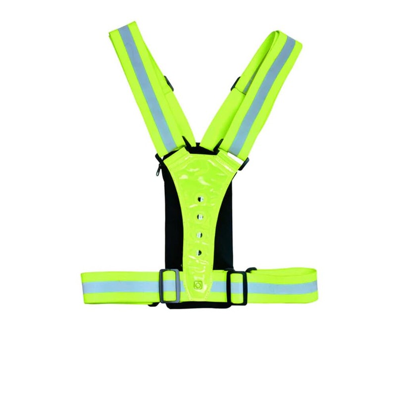 Ultimate Performance Stile LED Runners Phone Vest Fluorescent/Reflective